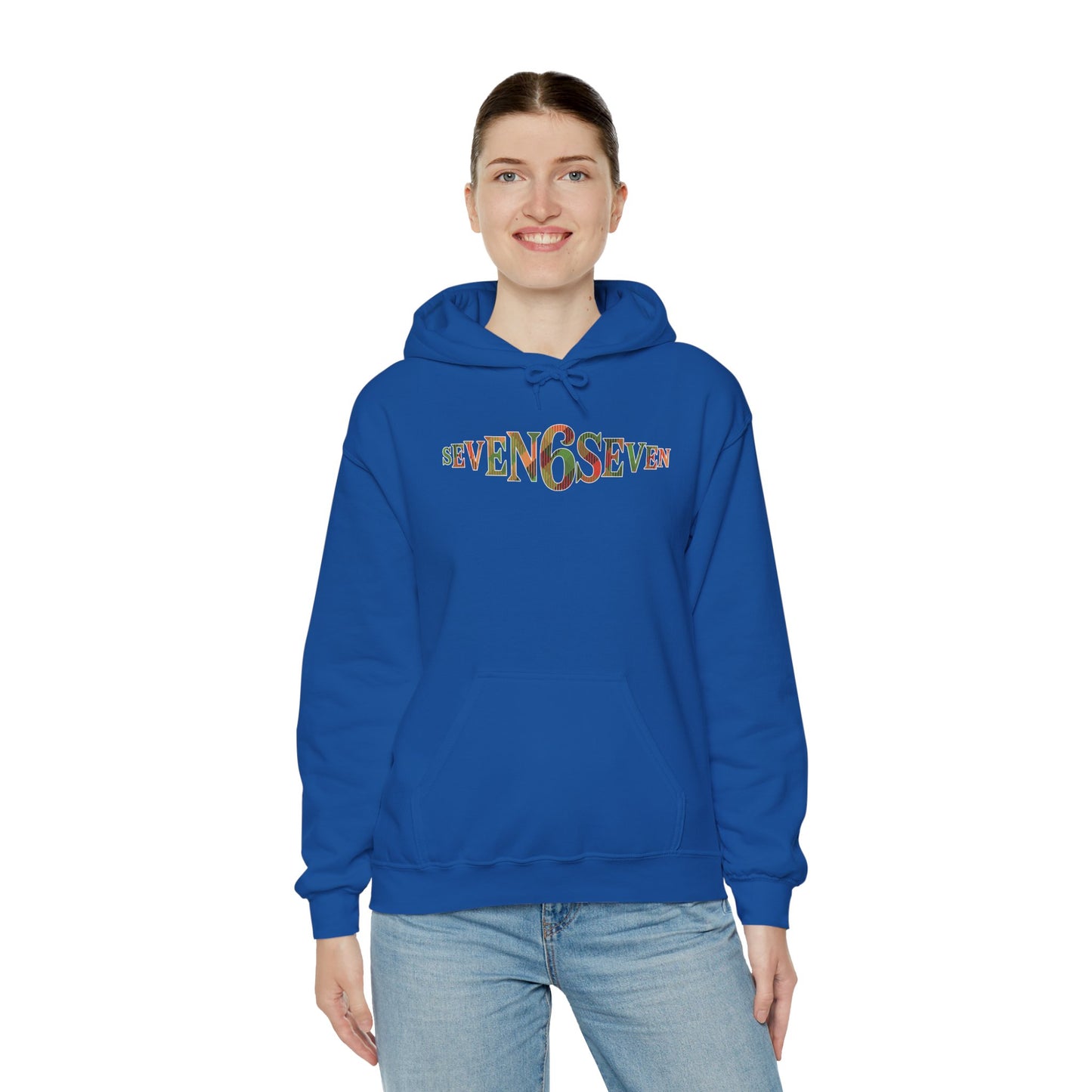 Unisex Heavy Blend™ Hooded Sweatshirt - Madras Logo Neck Label
