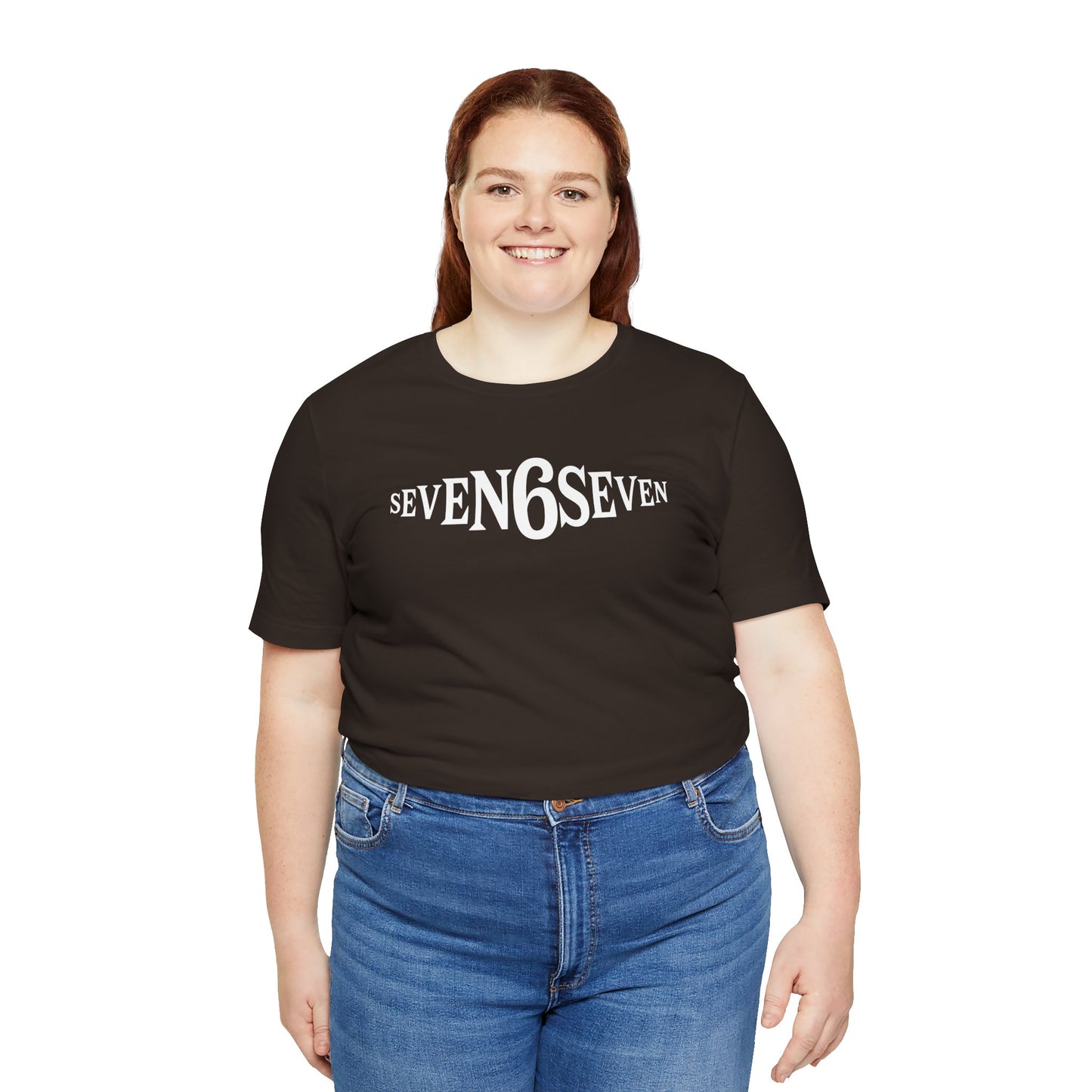 Unisex T-Shirt with White Logo