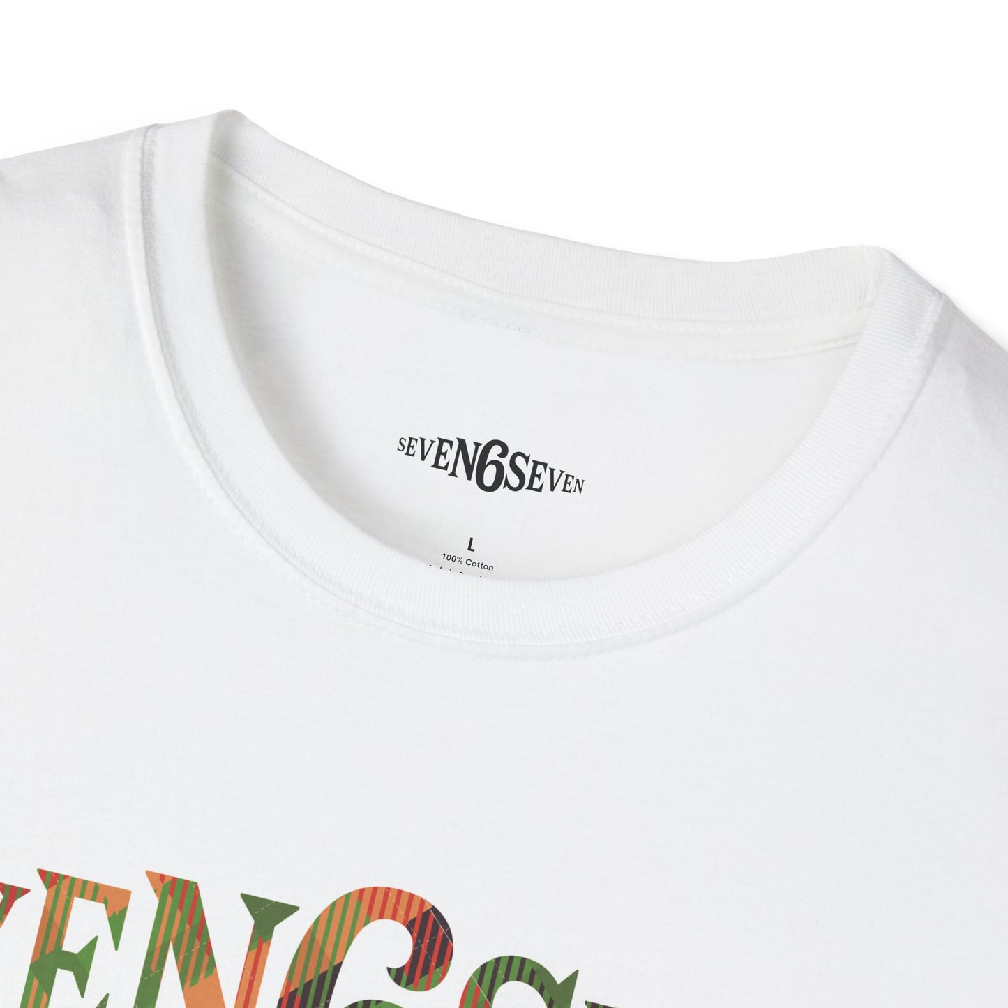 Plain T-Shirt with Madras Logo