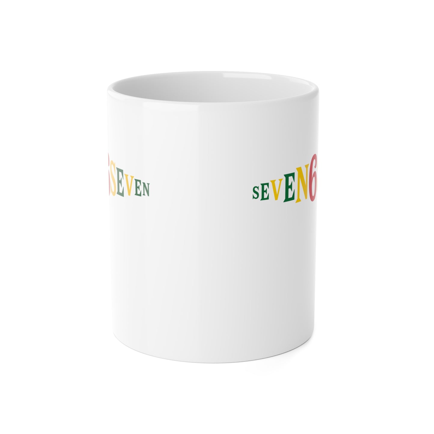 Ceramic Mug - White/Ice/Green/Gold