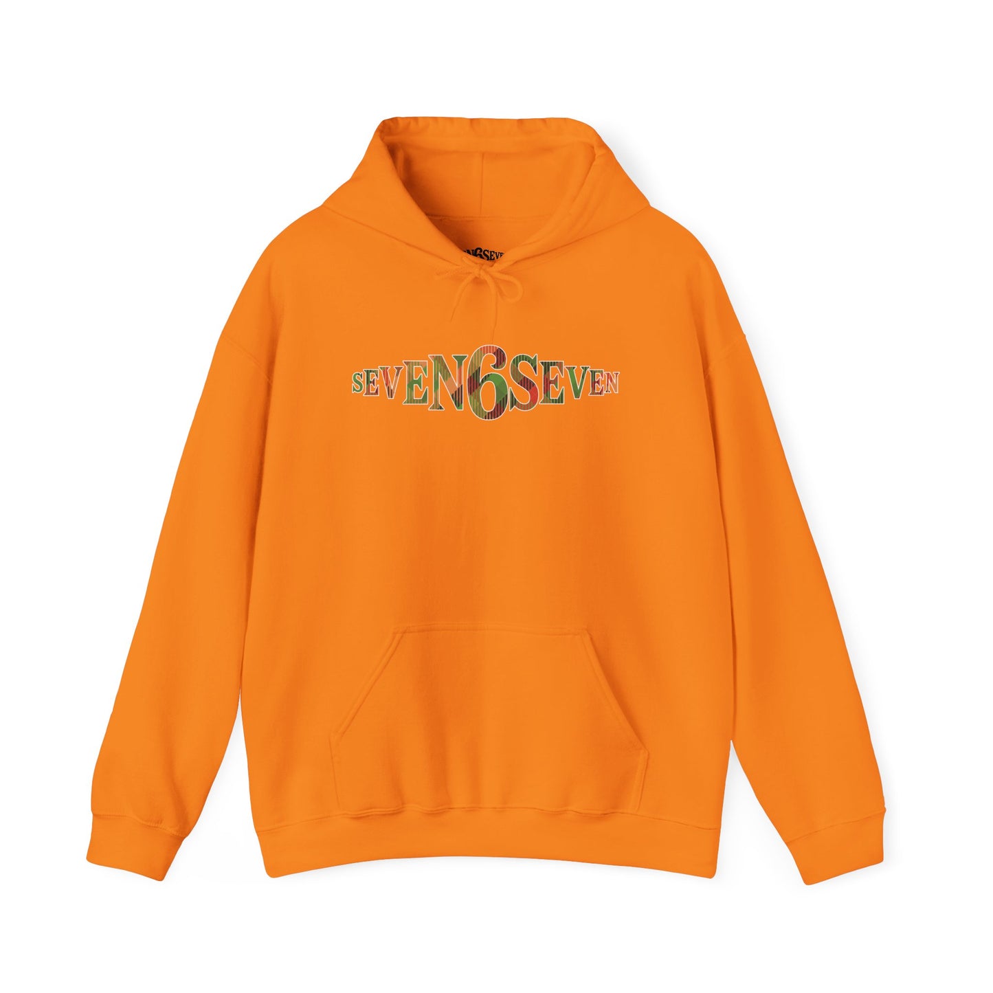 Midweight Cotton-Poly Soft Hoodie with Madras Logo