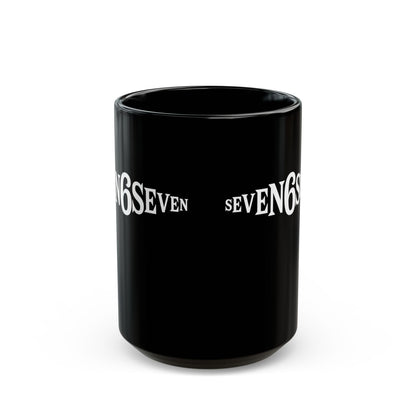 Ceramic Mug - Black/White