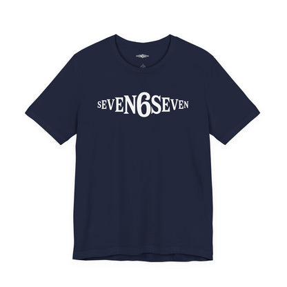 Unisex T-Shirt with White Logo