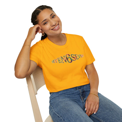 Plain T-Shirt with Madras Logo