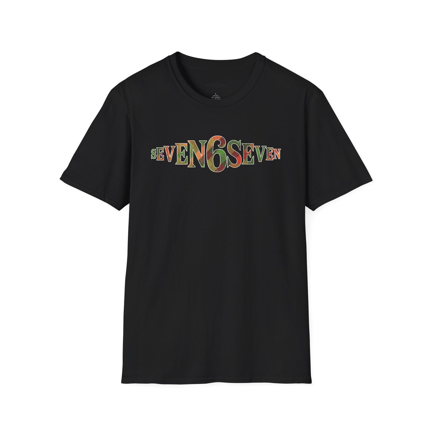 Plain T-Shirt with Madras Logo