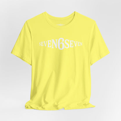 Unisex T-Shirt with White Logo