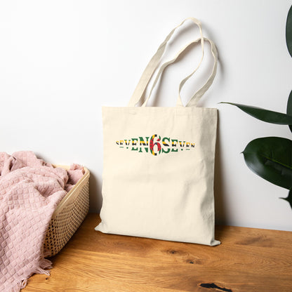 Canvas Tote Bag — Flag Logo