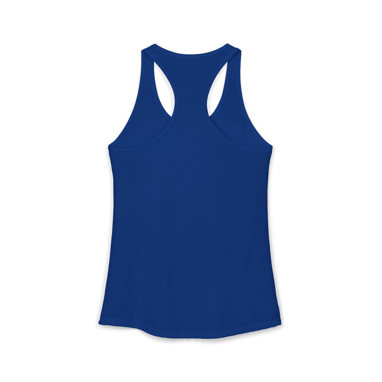Women's Ideal Racerback Tank - White Logo