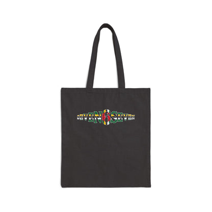 Canvas Tote Bag — Flag Logo