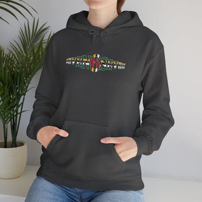 Green 6 Hoodie — Flag Logo
