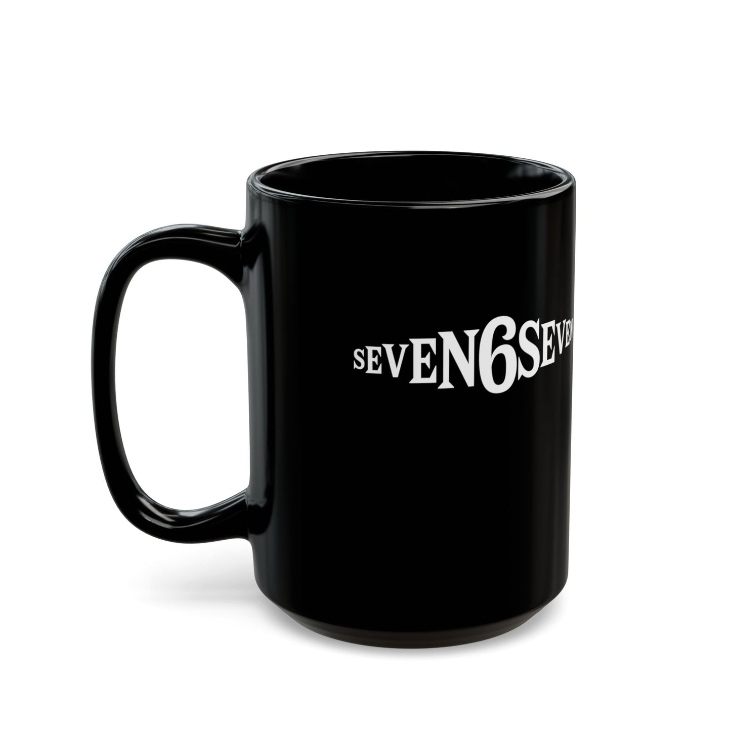 Ceramic Mug - Black/White