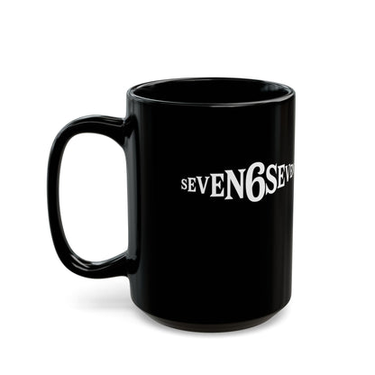 Ceramic Mug - Black/White