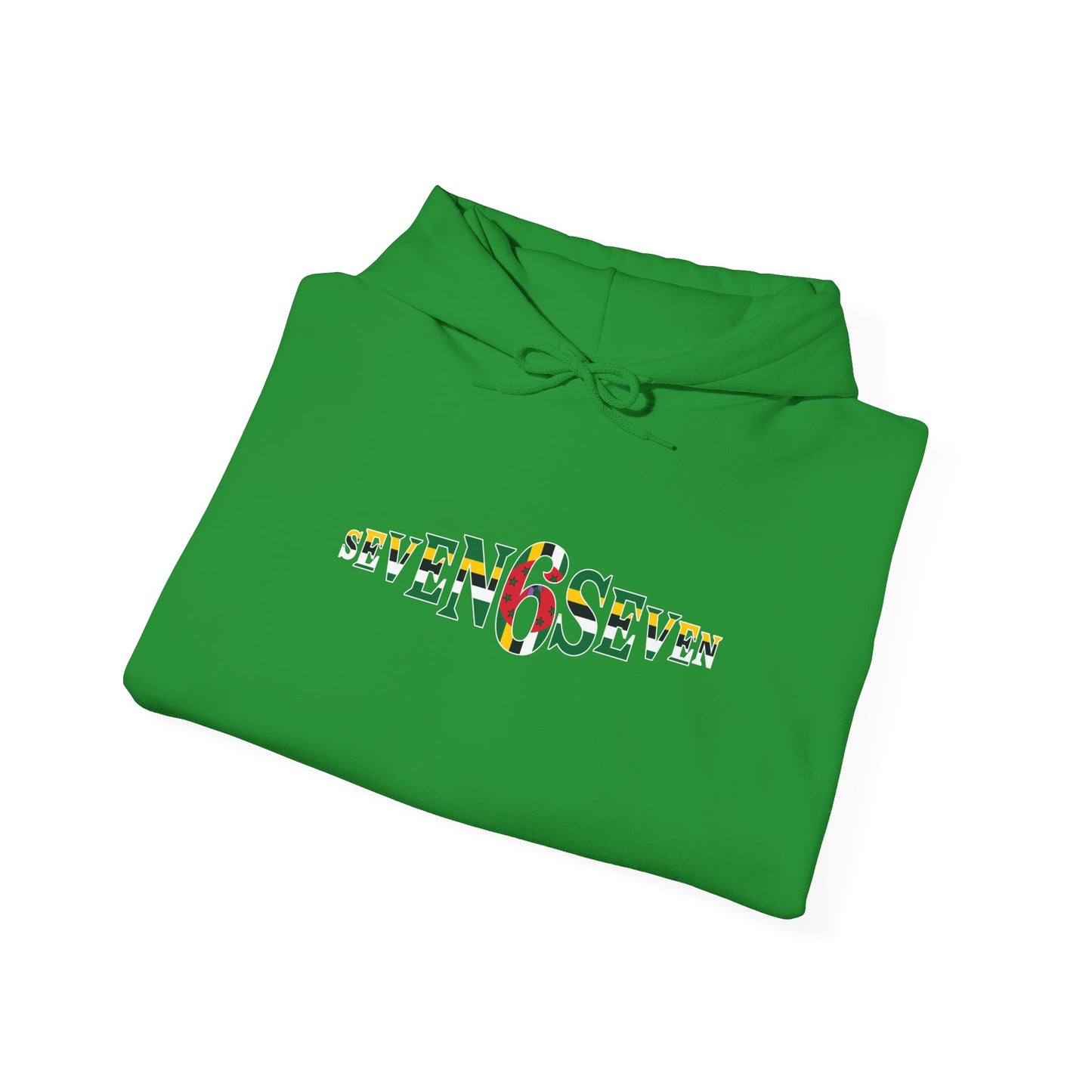 Green 6 Hoodie — Flag Logo