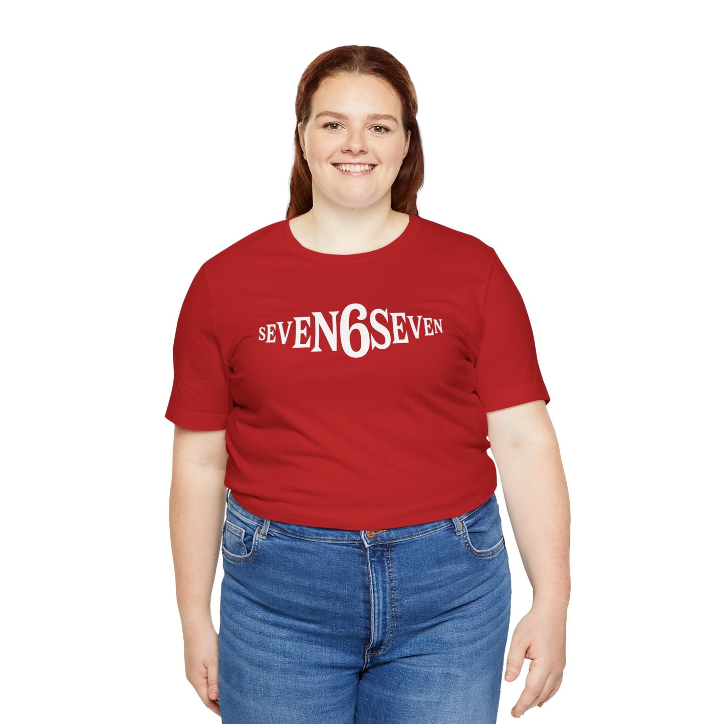 Unisex T-Shirt with White Logo