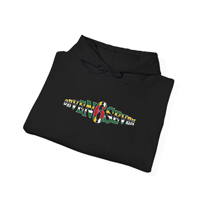 Green 6 Hoodie — Flag Logo
