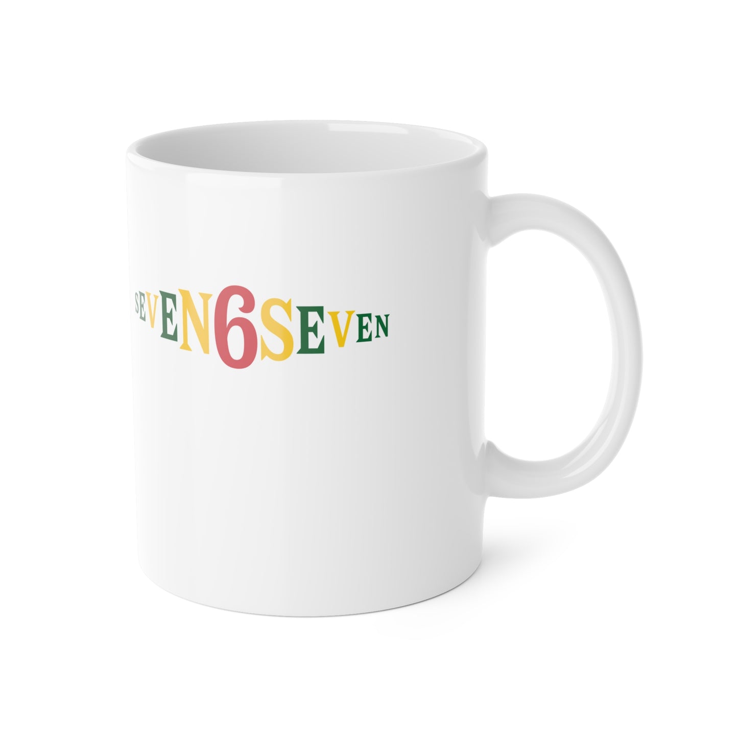 Ceramic Mug - White/Ice/Green/Gold