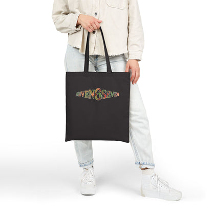 Canvas Tote Bag — Madras Logo