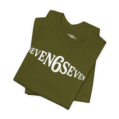 Unisex T-Shirt with White Logo