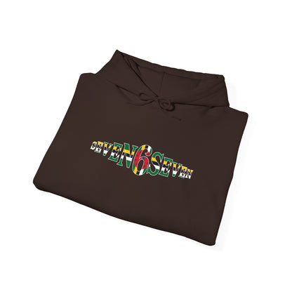 Green 6 Hoodie — Flag Logo