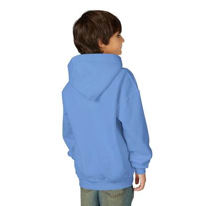 Youth Heavy Blend Hooded Sweatshirt with Flag Logo