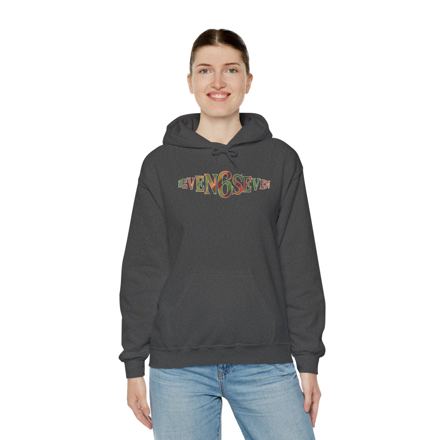 Unisex Heavy Blend™ Hooded Sweatshirt - Madras Logo Neck Label