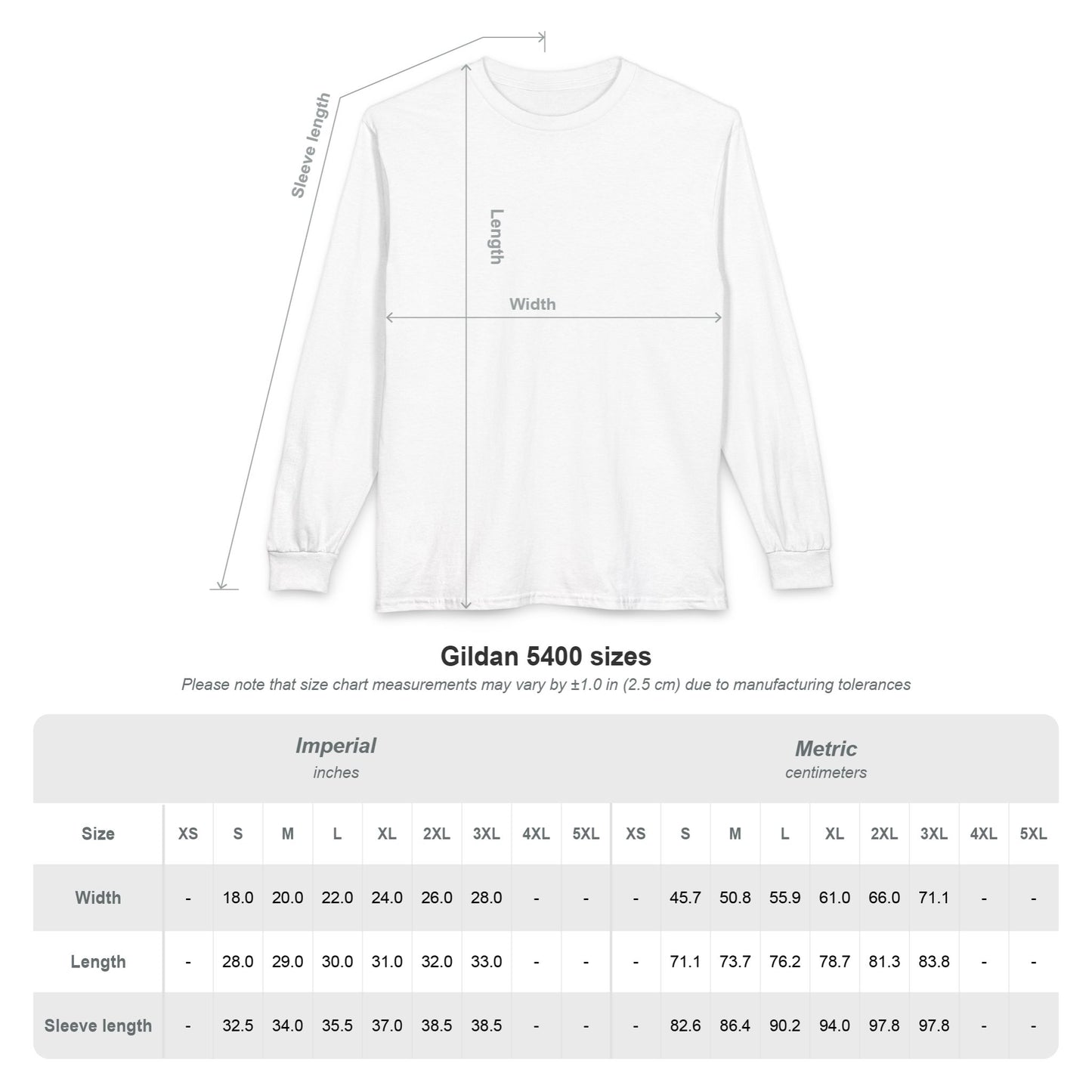 Long Sleeve T‑Shirt
