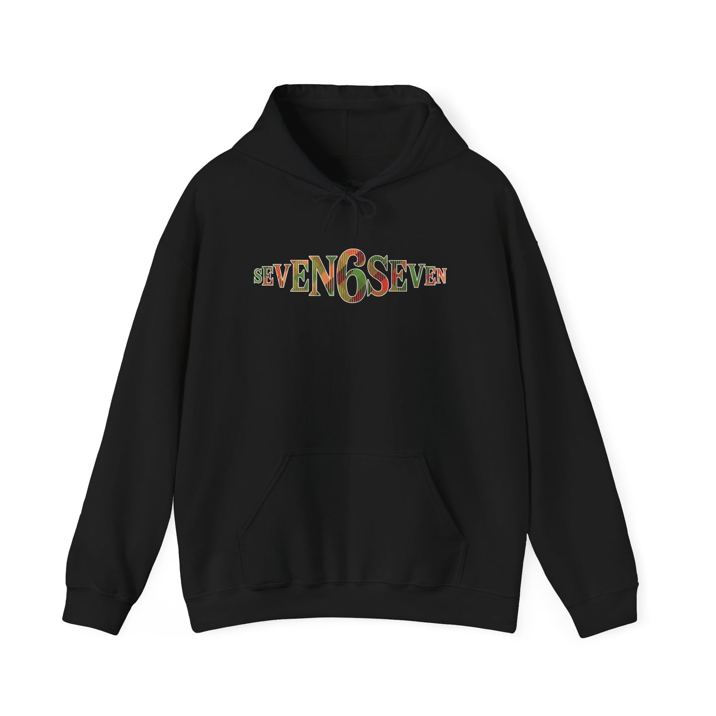 Midweight Cotton-Poly Soft Hoodie with Madras Logo