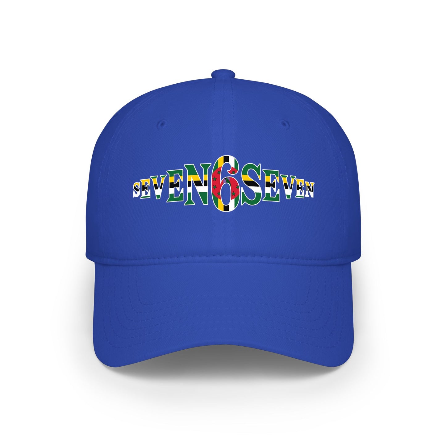 Low Profile Baseball Cap with Flag Logo