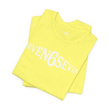 Unisex T-Shirt with White Logo