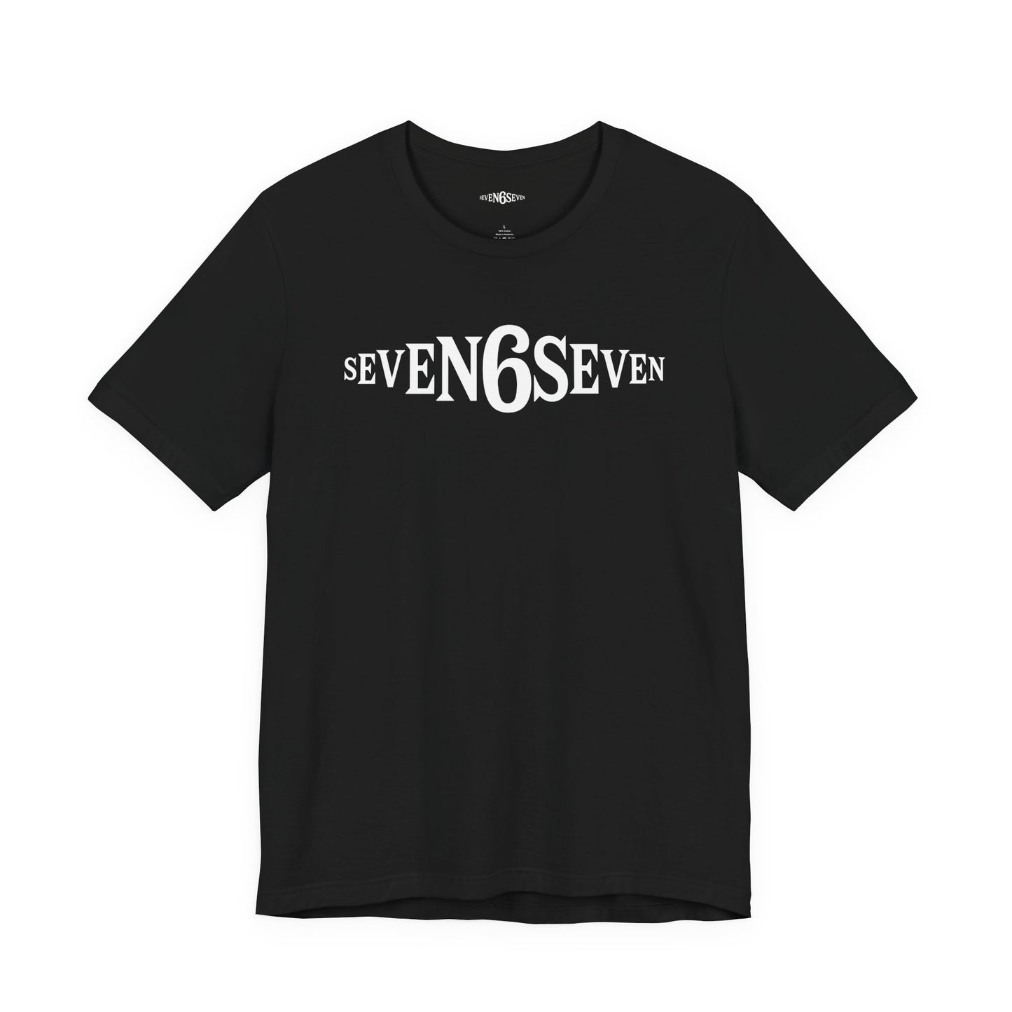 Unisex T-Shirt with White Logo