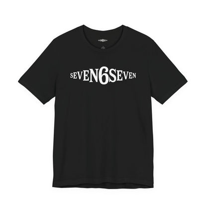 Unisex T-Shirt with White Logo