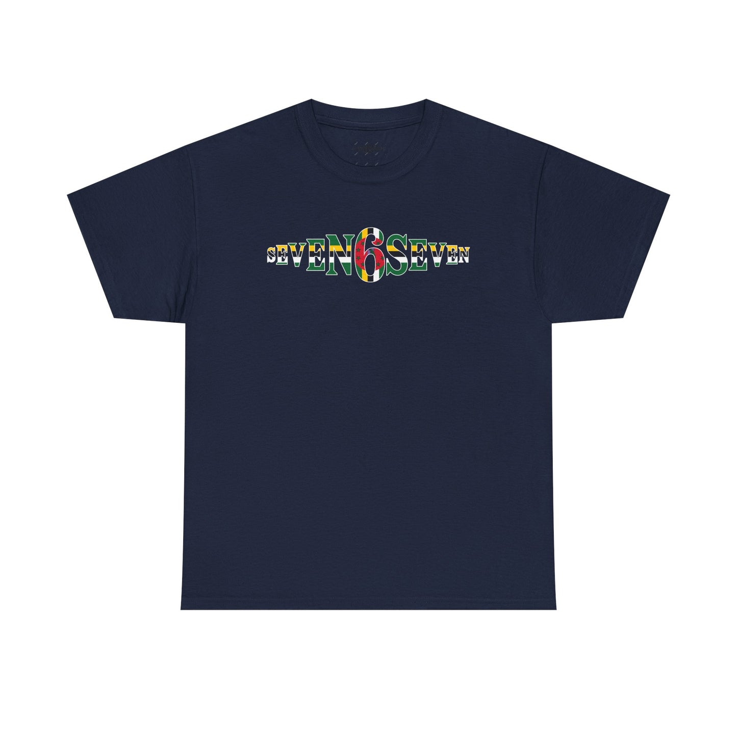 Plain T-Shirt with Flag Logo
