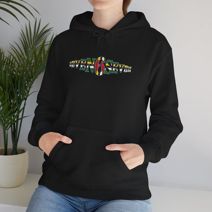 Green 6 Hoodie — Flag Logo