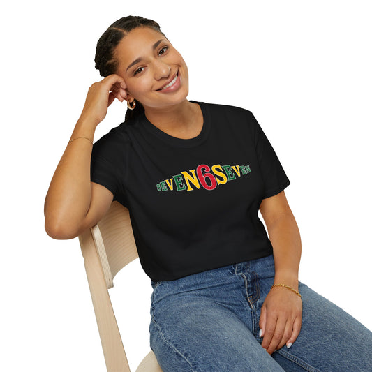 Plain T-Shirt with Ice/Green/Gold Logo