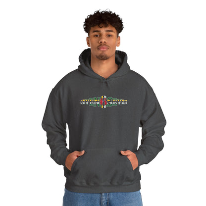Green 6 Hoodie — Flag Logo