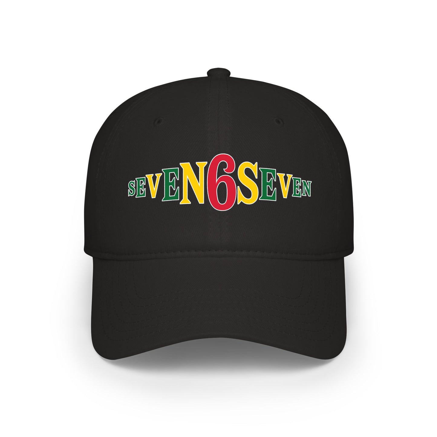 Low Profile Baseball Cap - Ice/Green/God