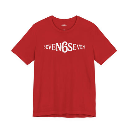 Unisex T-Shirt with White Logo