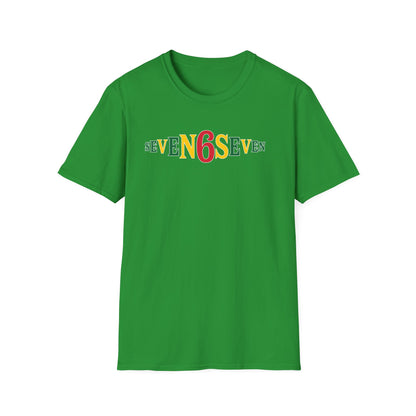 Plain T-Shirt with Ice/Green/Gold Logo