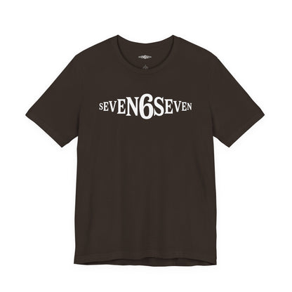 Unisex T-Shirt with White Logo