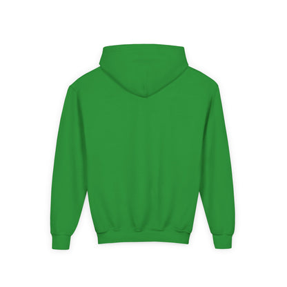 Youth Heavy Blend Hooded Sweatshirt with Flag Logo