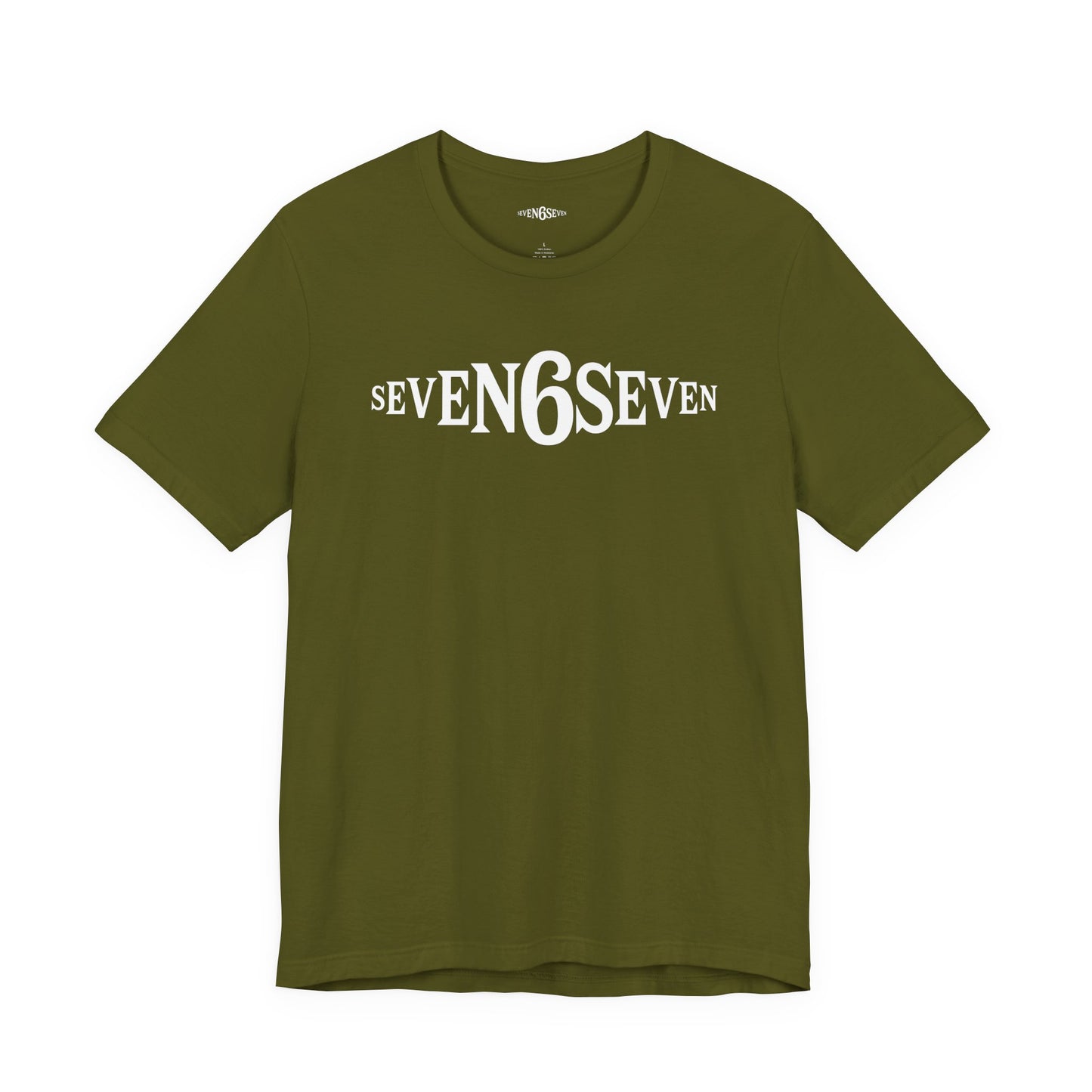 Unisex T-Shirt with White Logo
