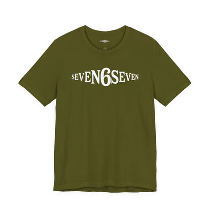 Unisex T-Shirt with White Logo