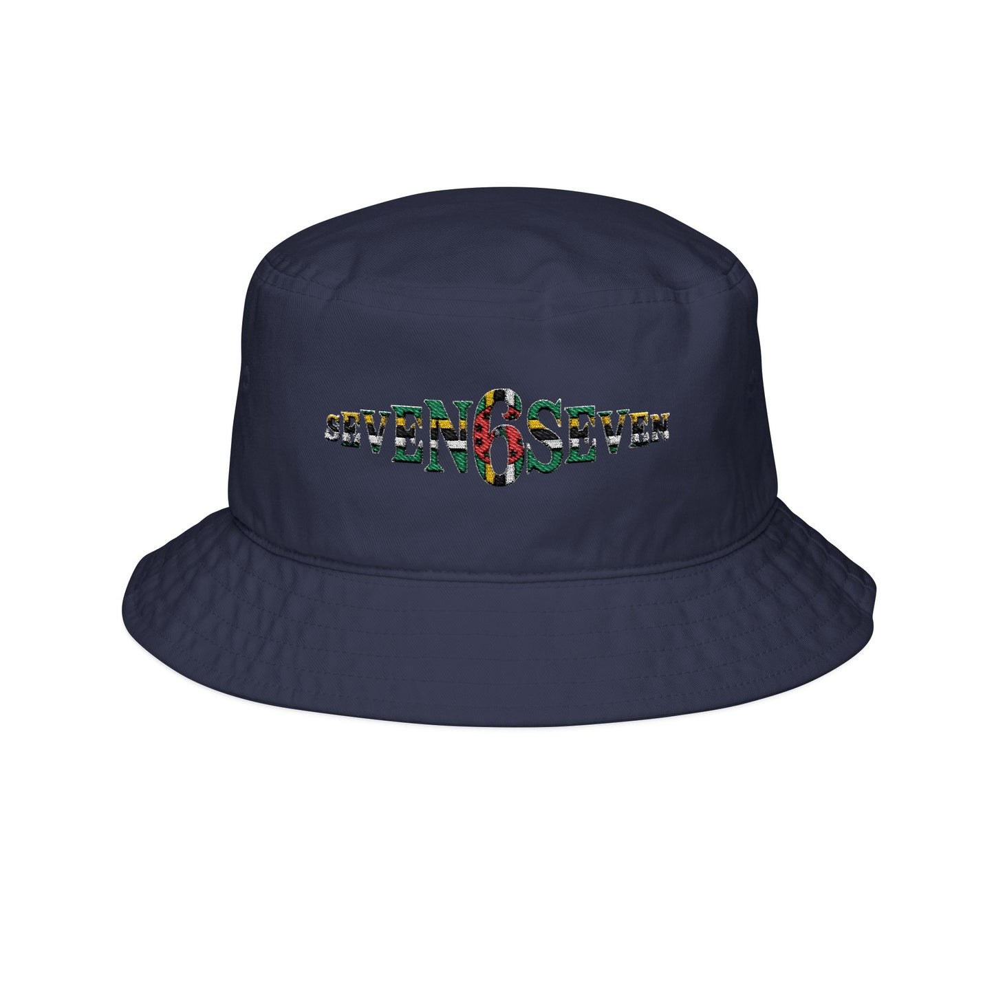 Embroidered Bucket Hat - Flag Logo