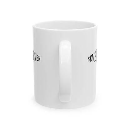 Ceramic Mug - White/Black