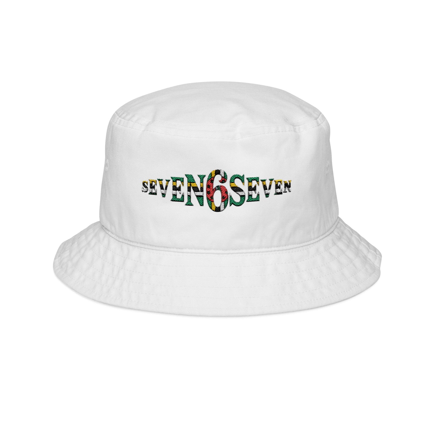 Embroidered Bucket Hat - Flag Logo