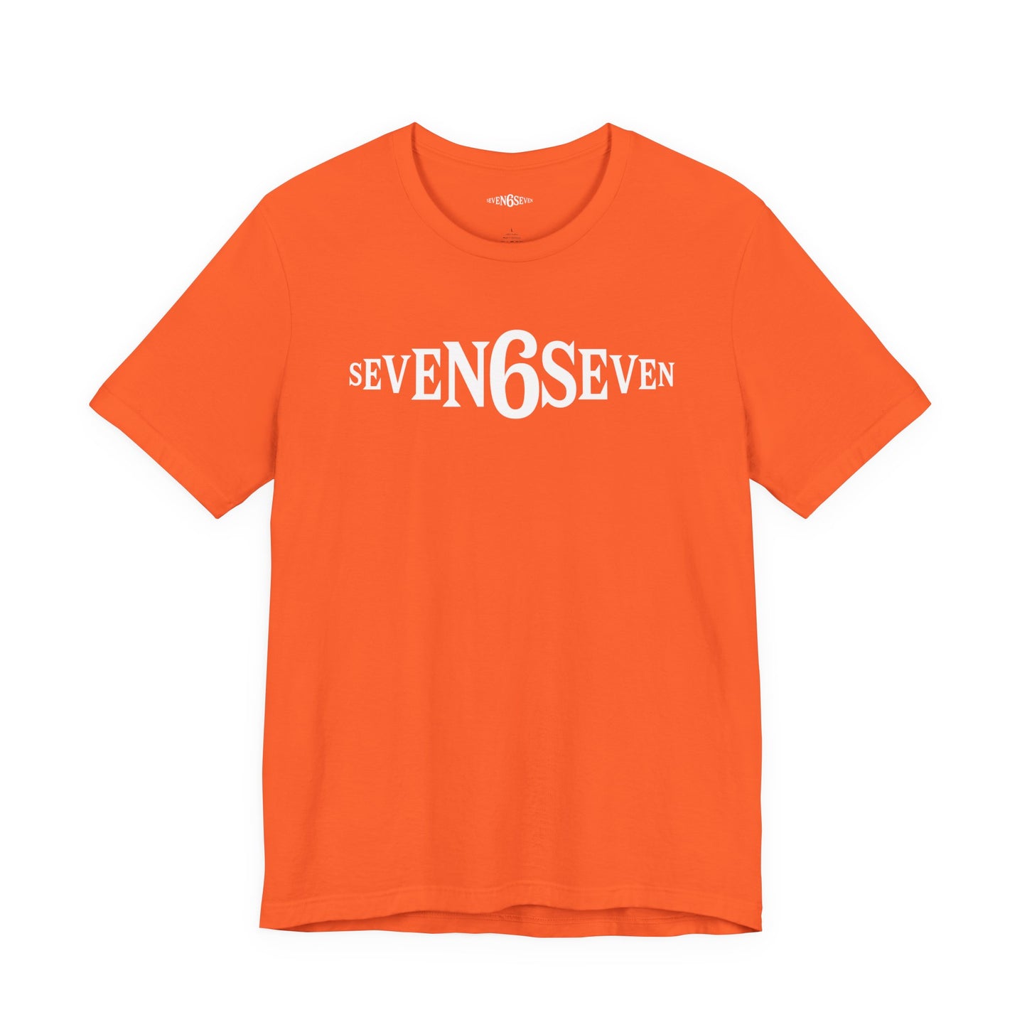 Unisex T-Shirt with White Logo