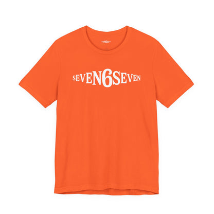 Unisex T-Shirt with White Logo