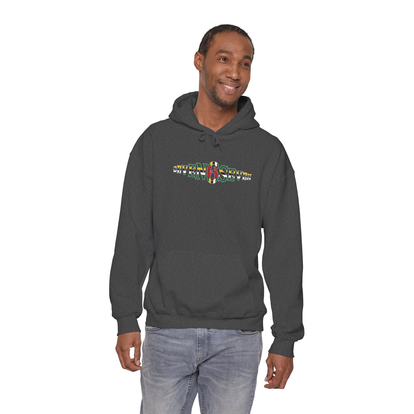 Green 6 Hoodie — Flag Logo