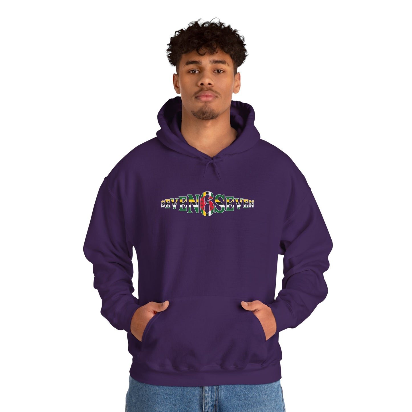 Green 6 Hoodie — Flag Logo