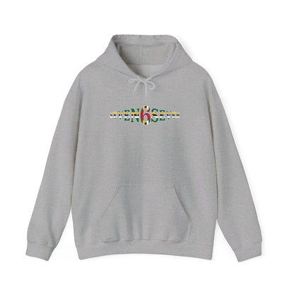 Green 6 Hoodie — Flag Logo